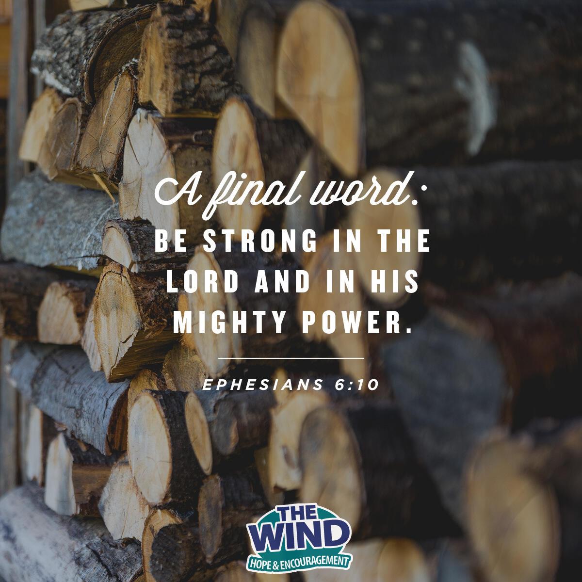 Ephesians 6:10