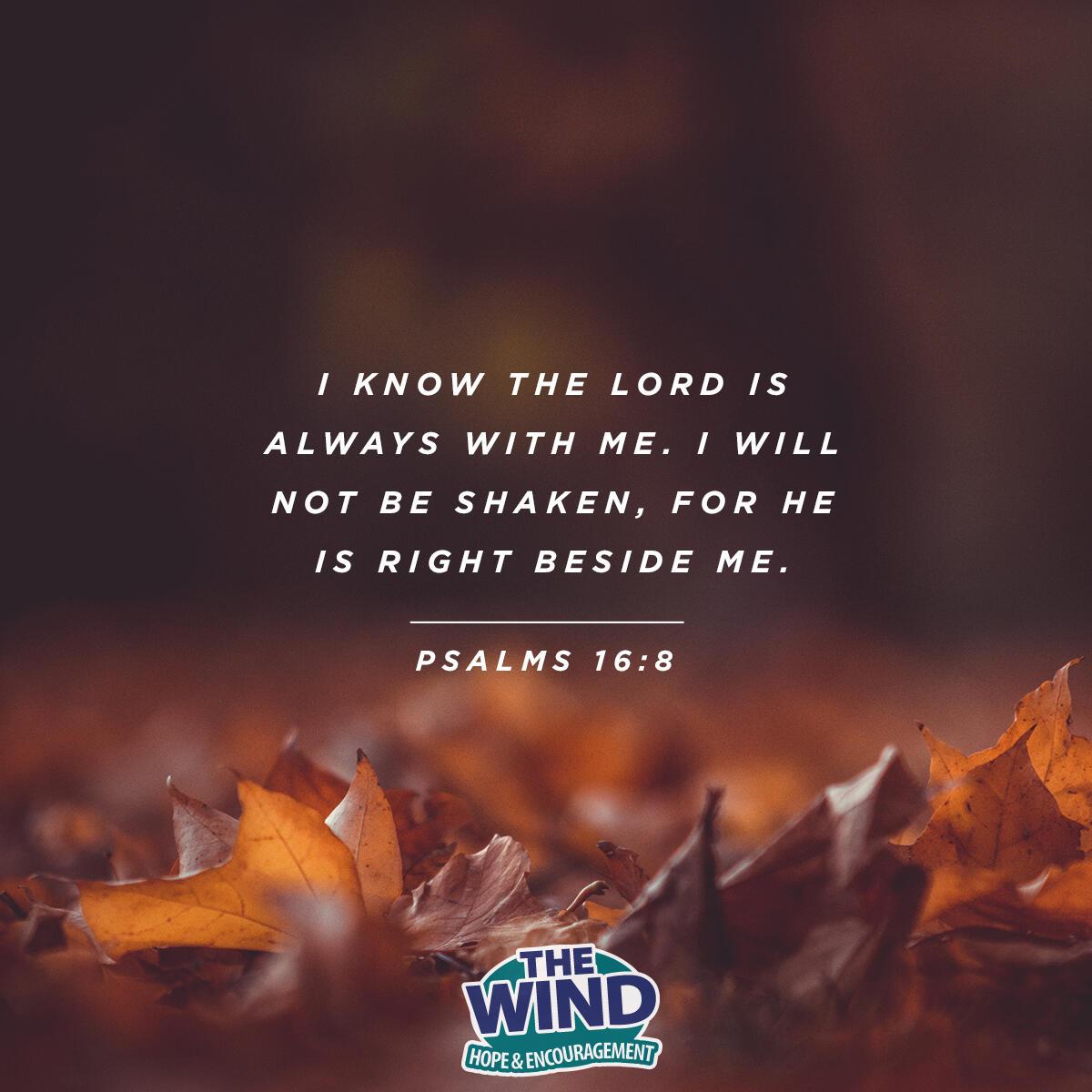 Psalms 16:8