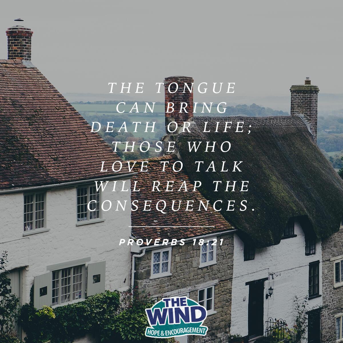 Proverbs 18:21