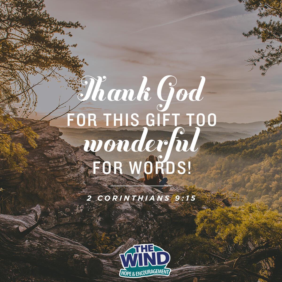 2 Corinthians 9:15