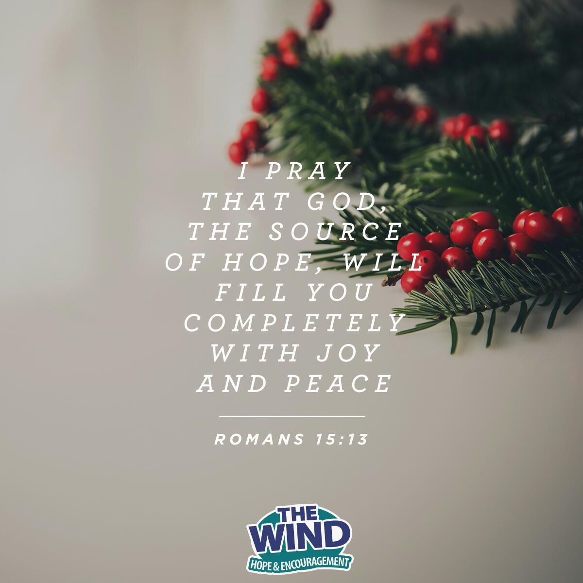 Romans 15:13