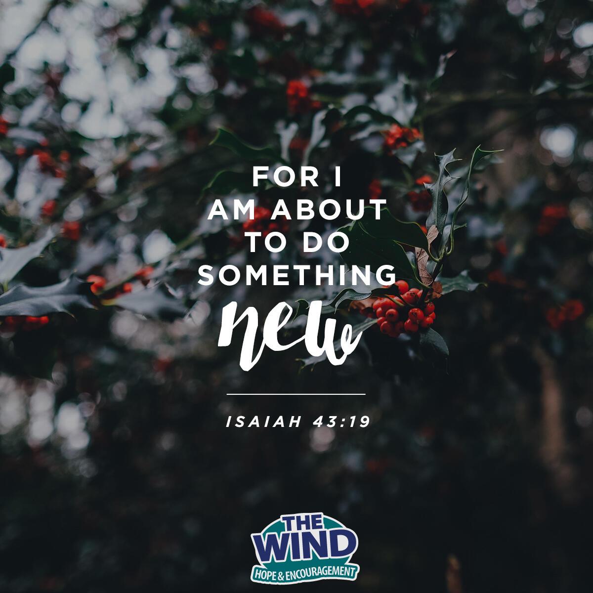 Isaiah 43:19