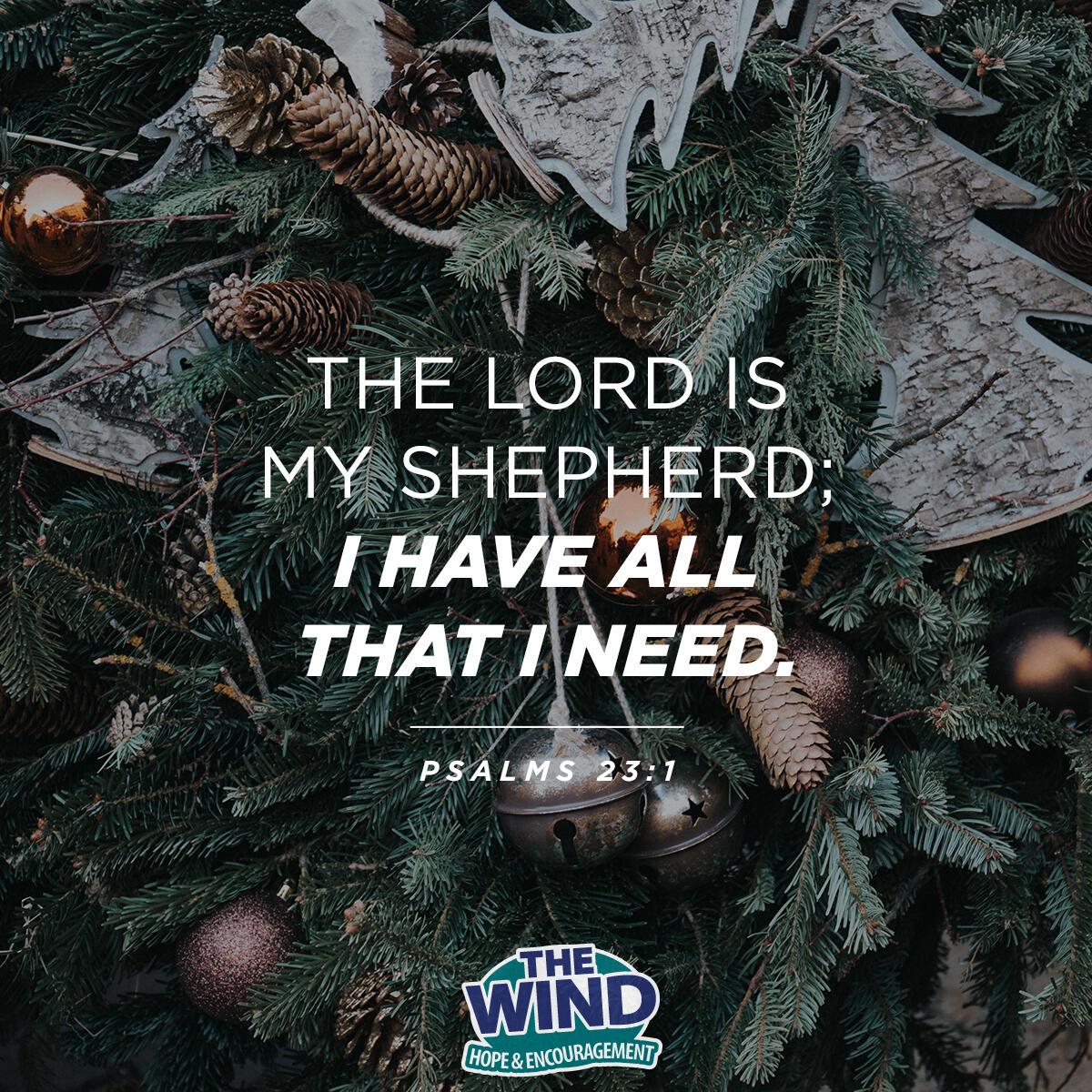 Psalms 23:1