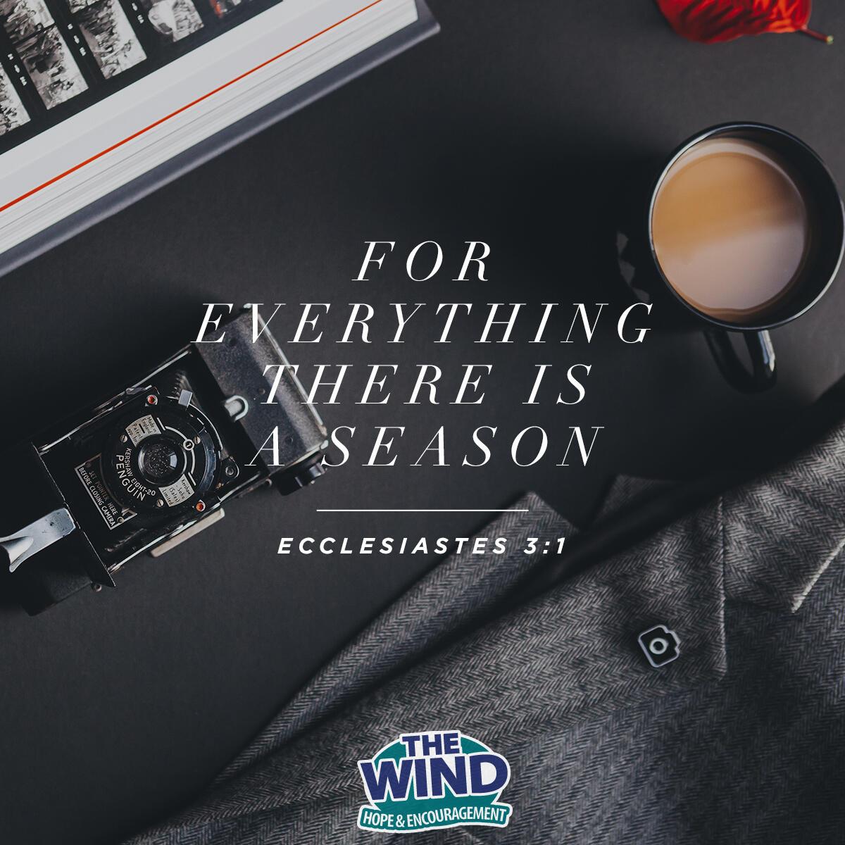 Ecclesiastes 3:1