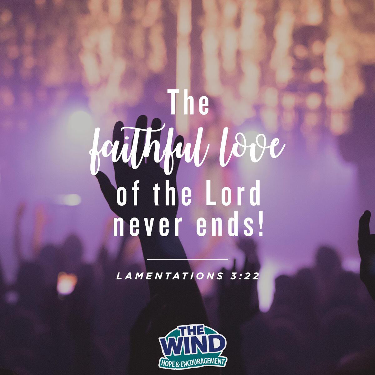 Lamentations 3:22
