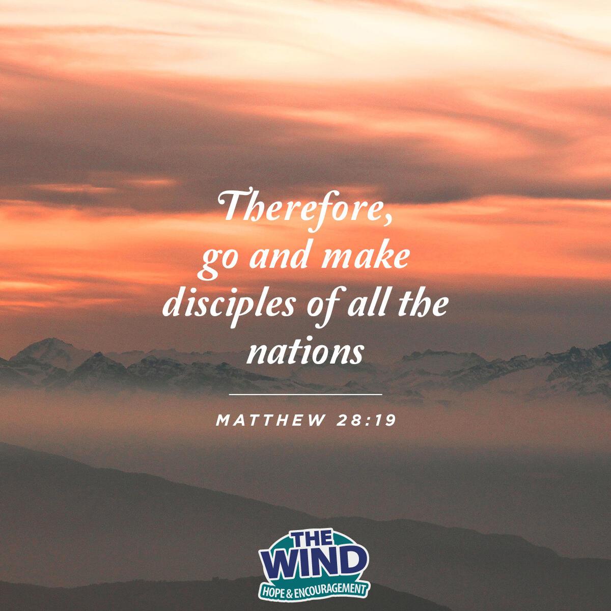 Matthew 28:19