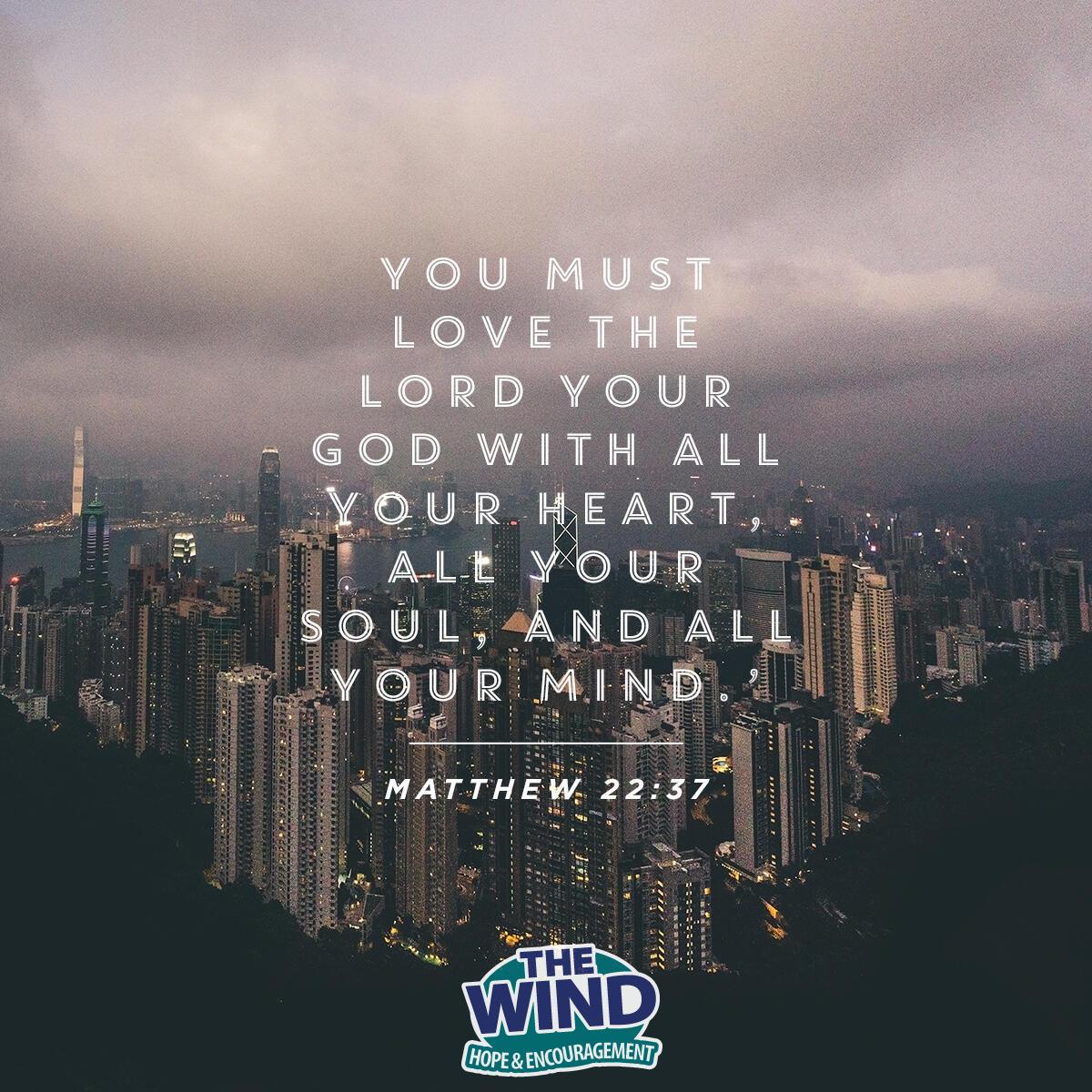 Matthew 22:37