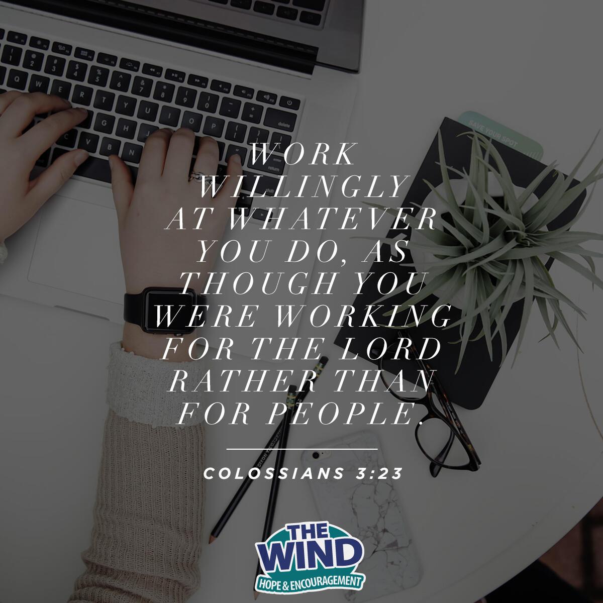 Colossians 3:23
