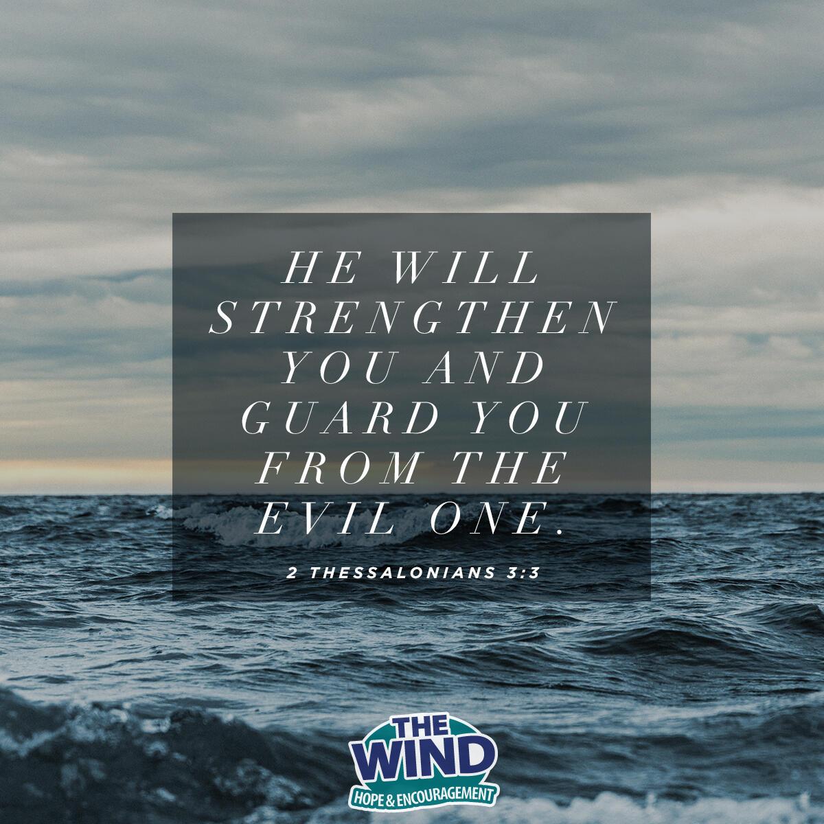 2 Thessalonians 3:3