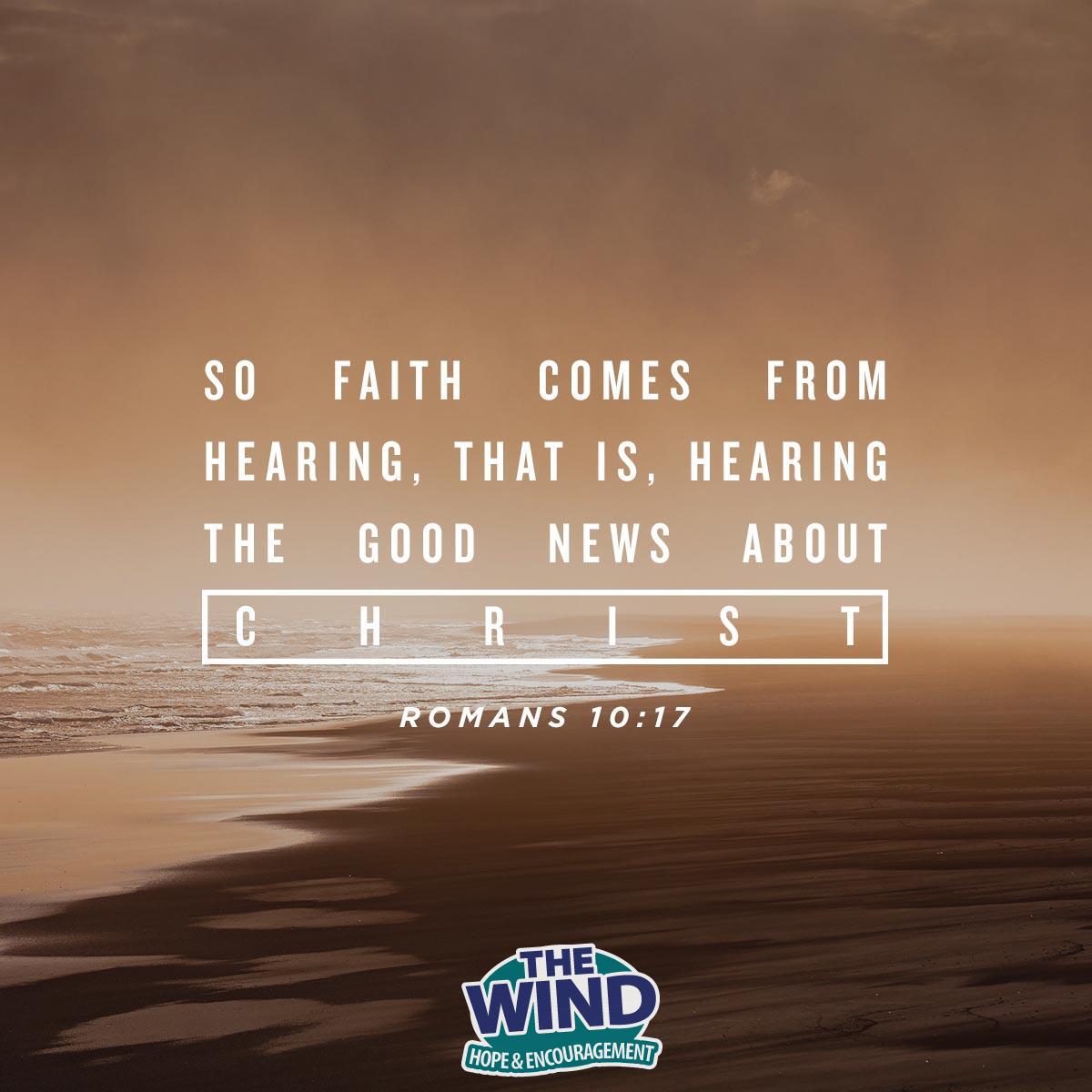 Romans 10:17
