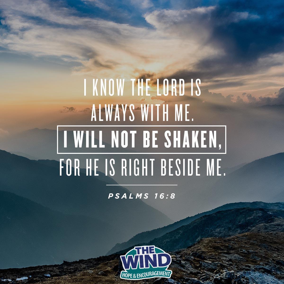 Psalms 16:8