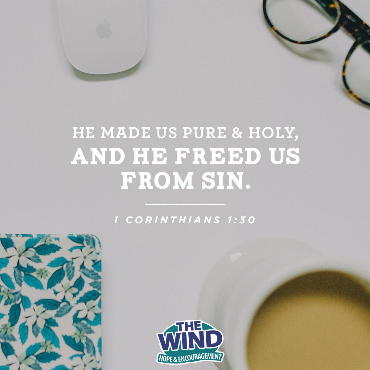 1 Corinthians 1: 30
