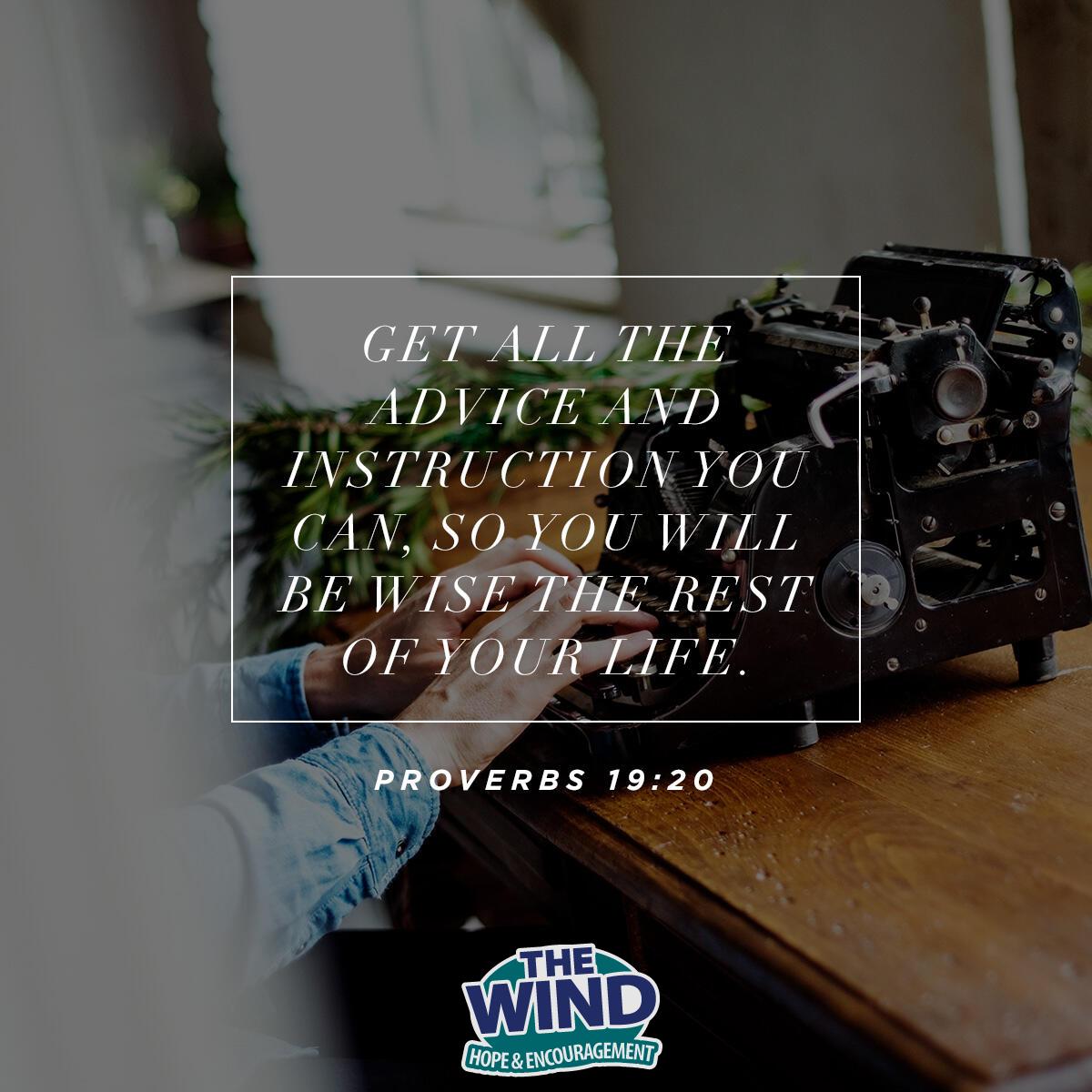Proverbs 19:20