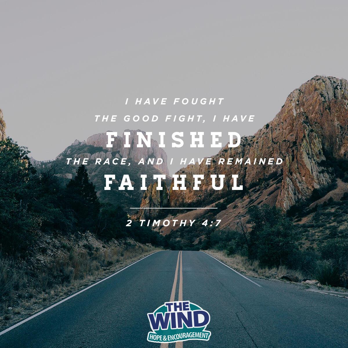 2 Timothy 4:7