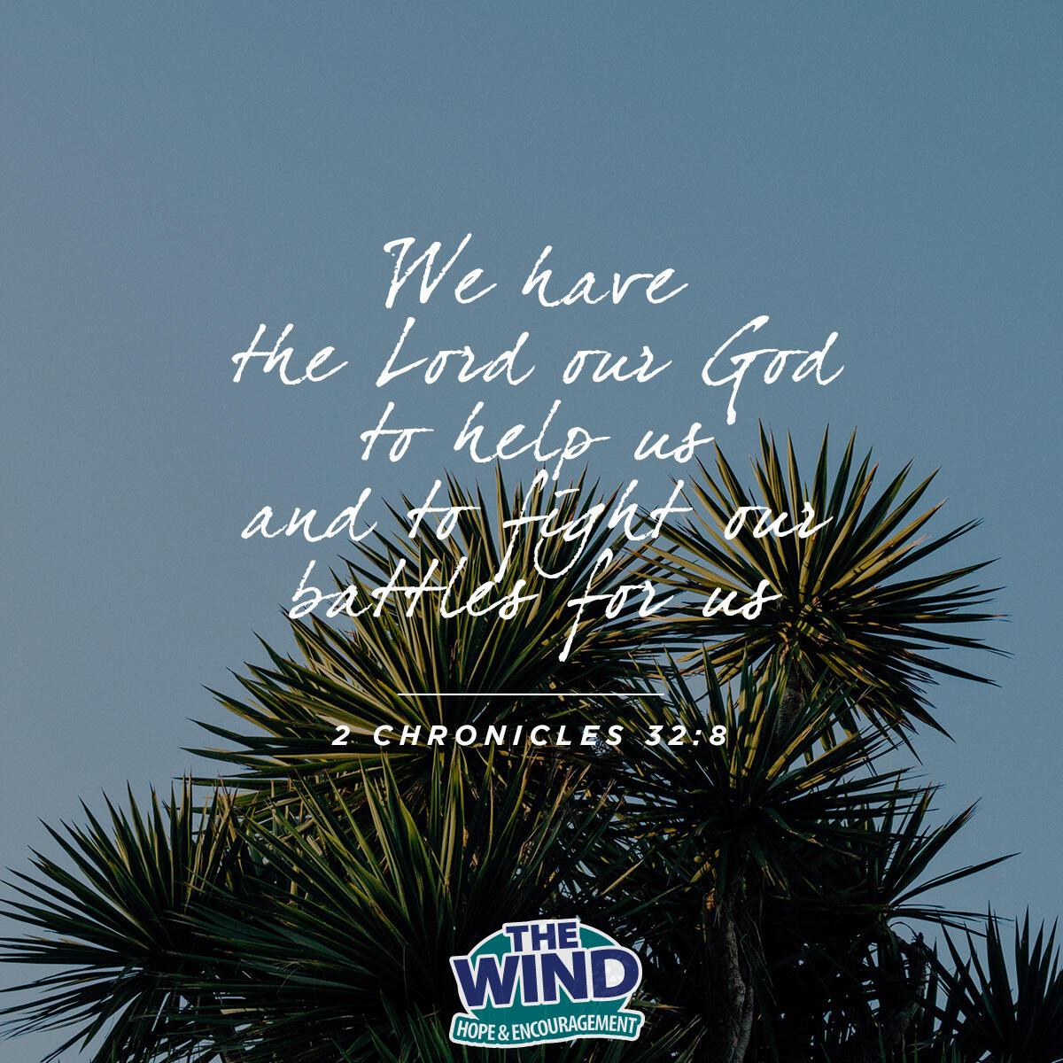 2 Chronicles 32:8