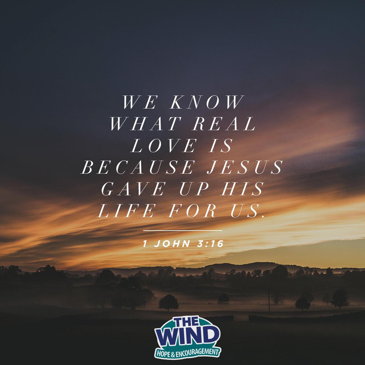 1 John 3:16
