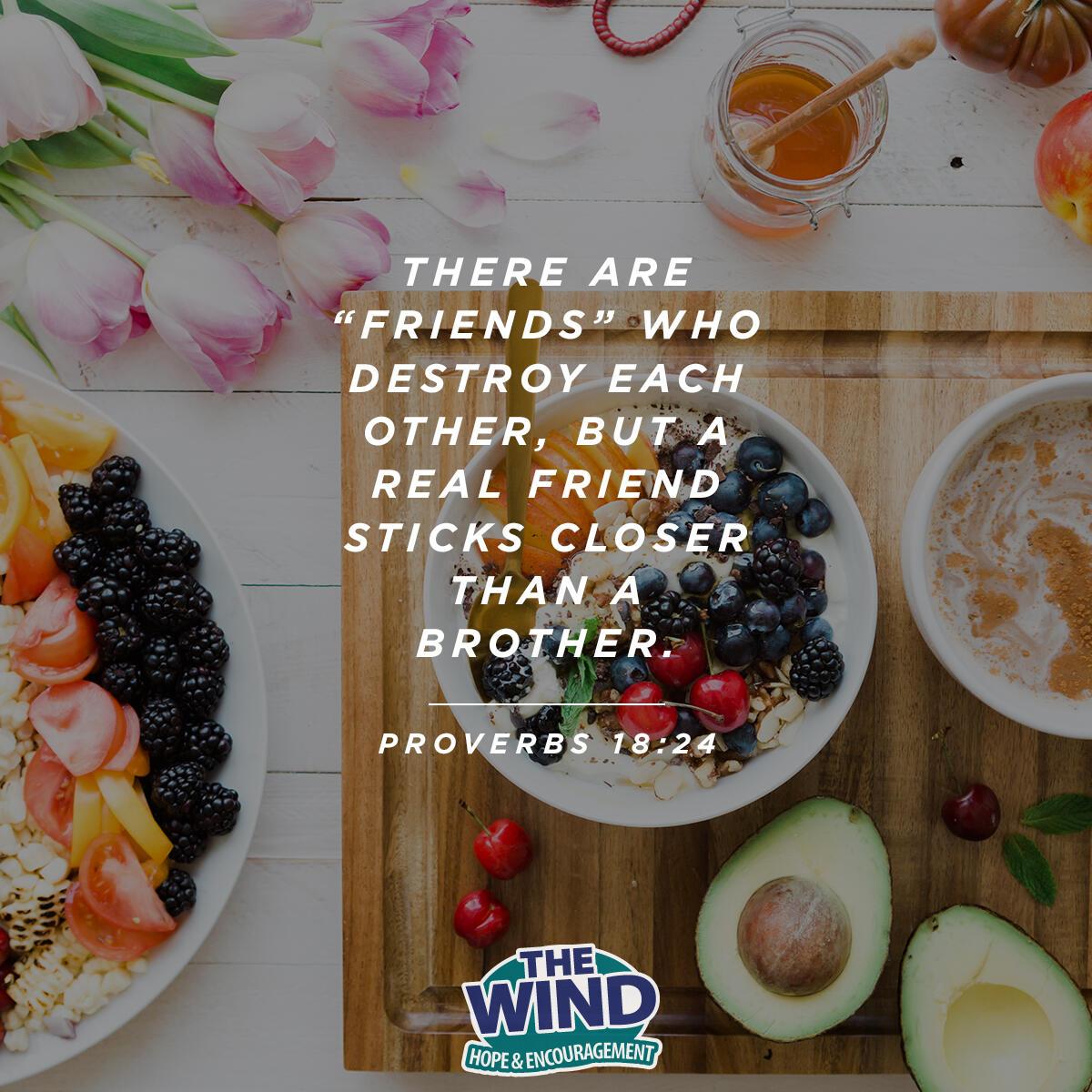 Proverbs 18:24