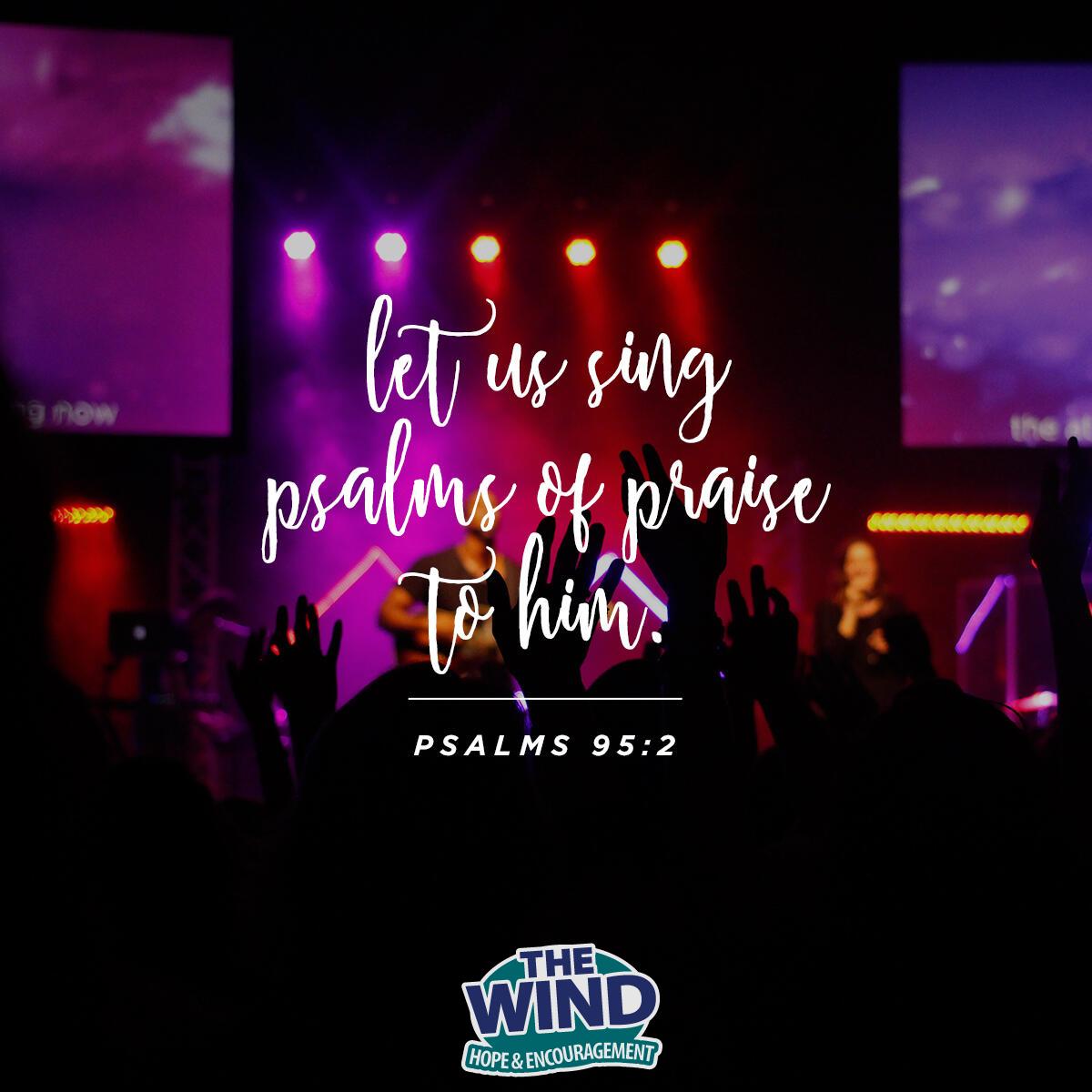 Psalms 95:2