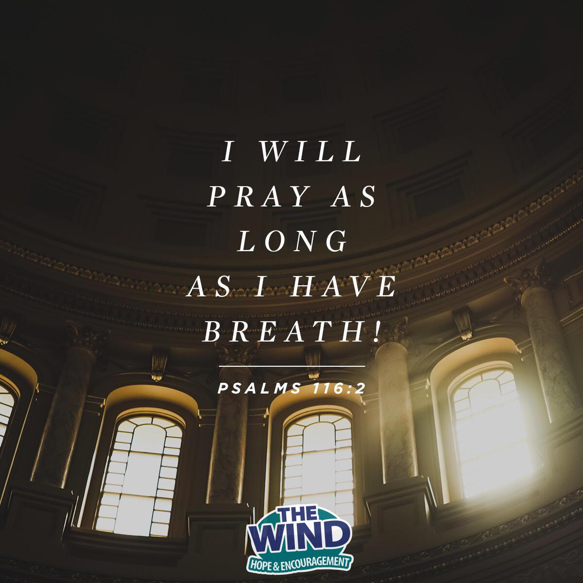 Psalms 116:2