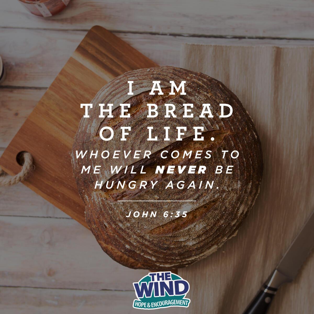 John 6:35
