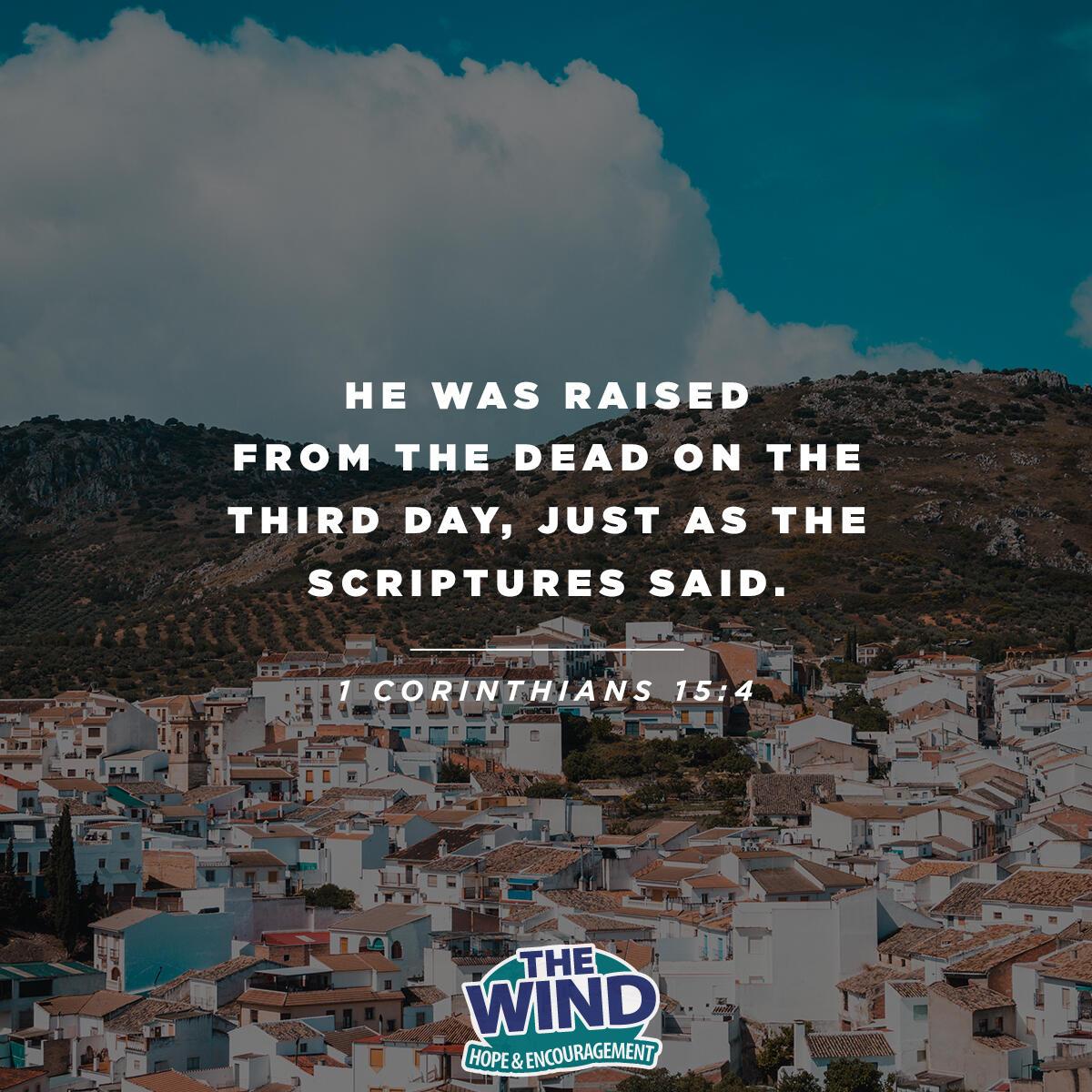 1 Corinthians 15:4