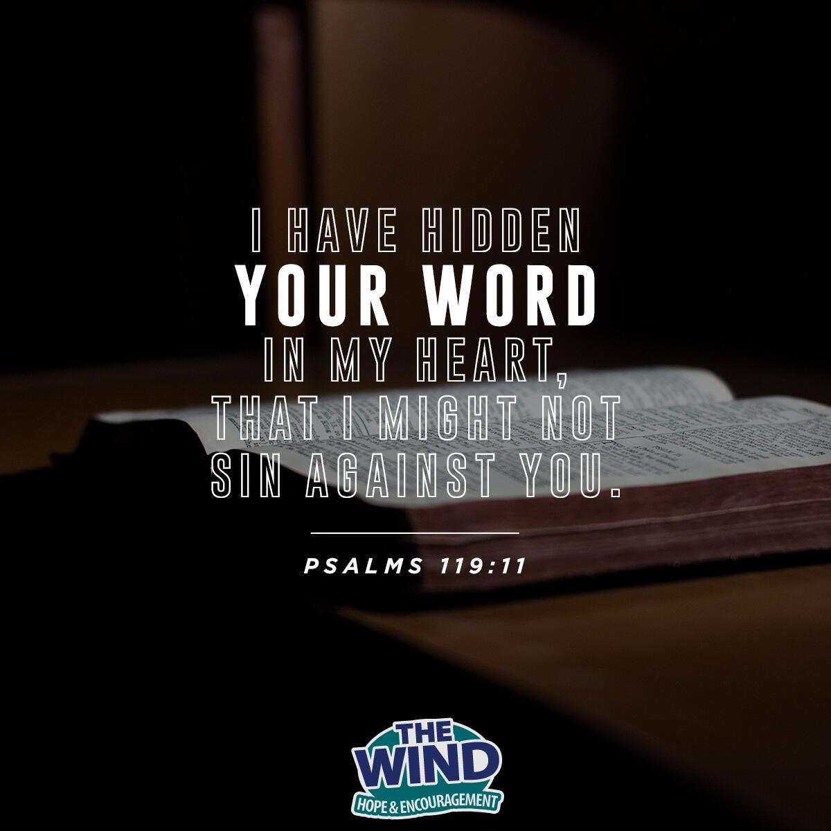Psalms 119:11