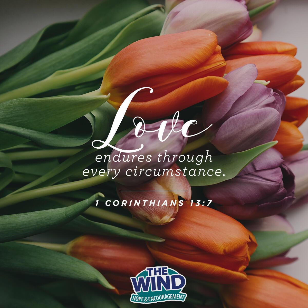 1 Corinthians 13:7