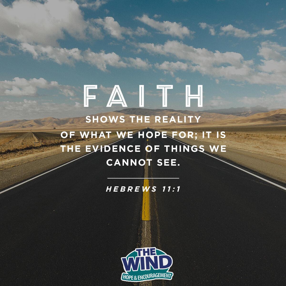 Hebrews 11:1