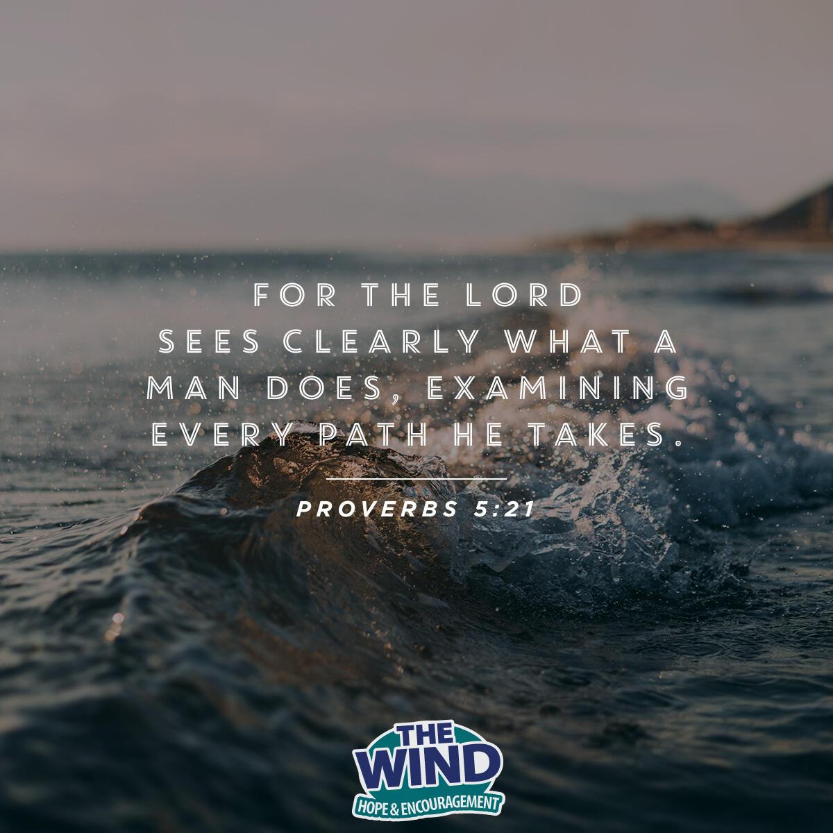 Proverbs 5:21