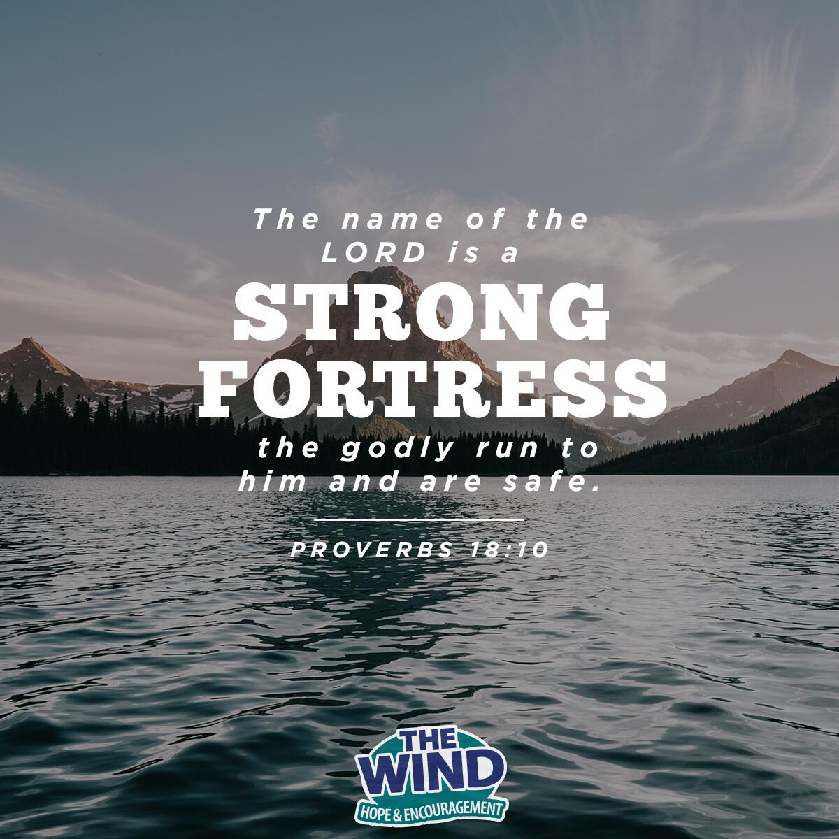 Proverbs 18:10