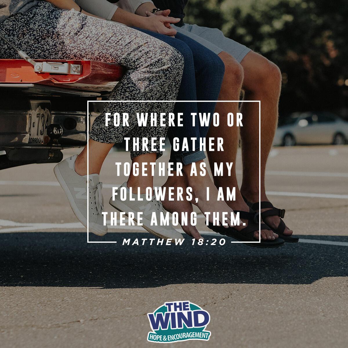 Matthew 18:20