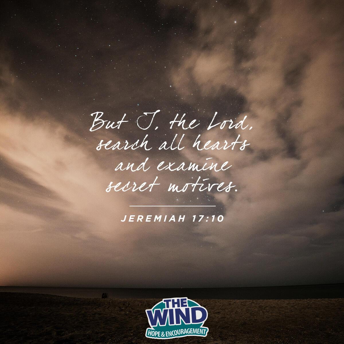 Jeremiah 17:10