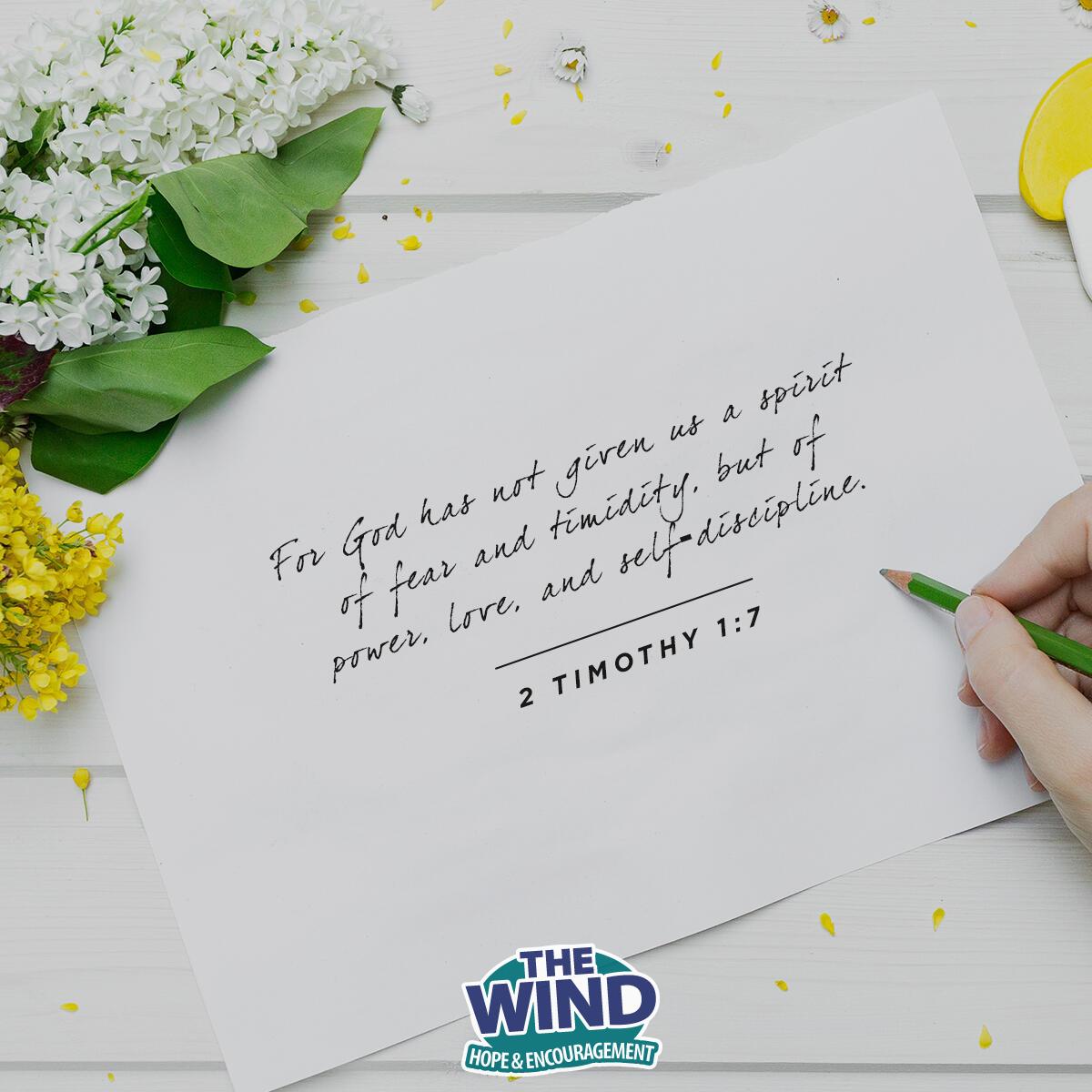 2 Timothy 1:7