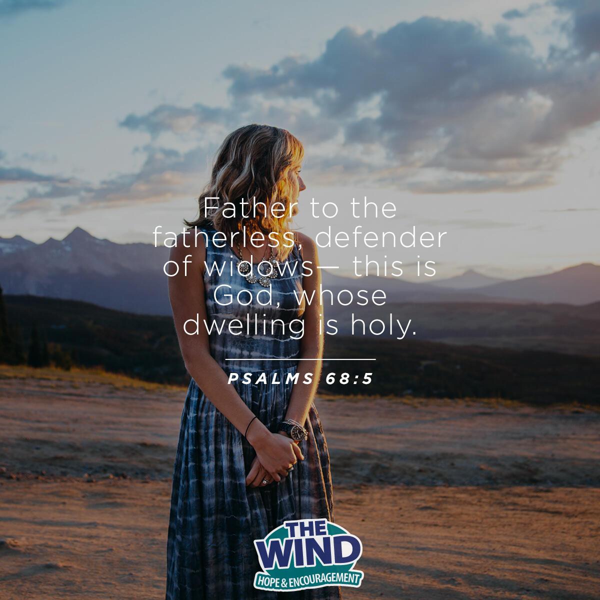 Psalms 68:5 - Verse of the Day