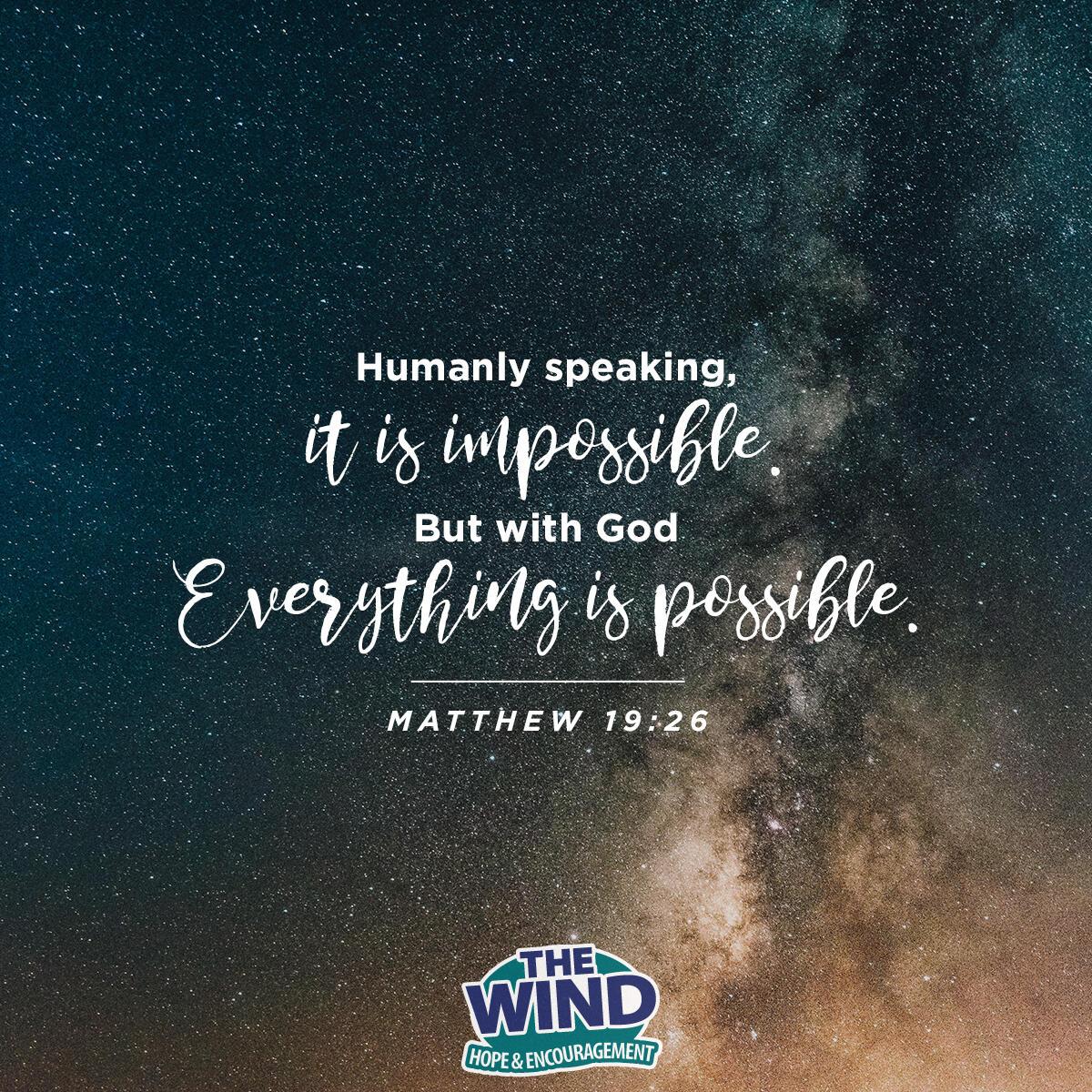 Matthew 19:26