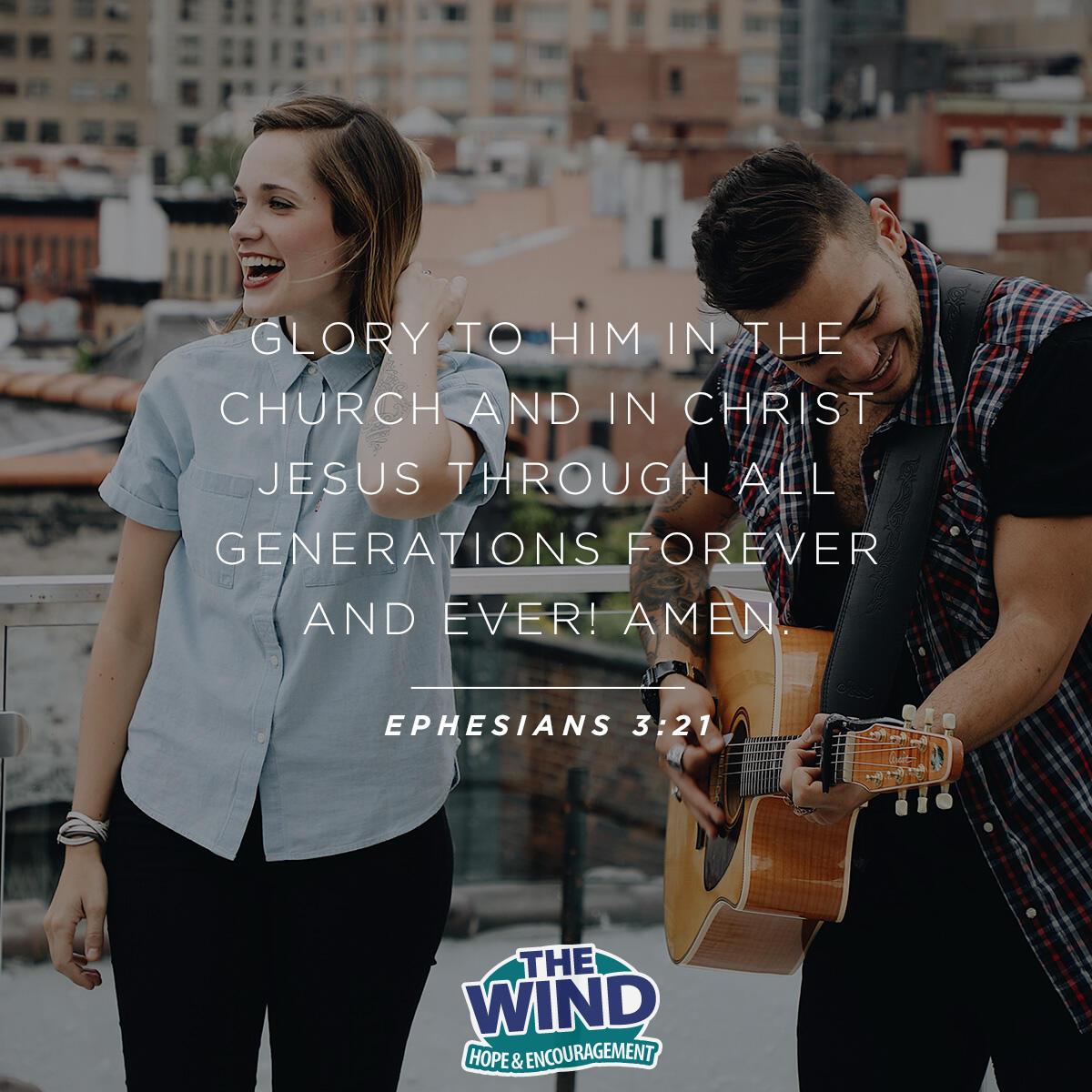 Ephesians 3:21