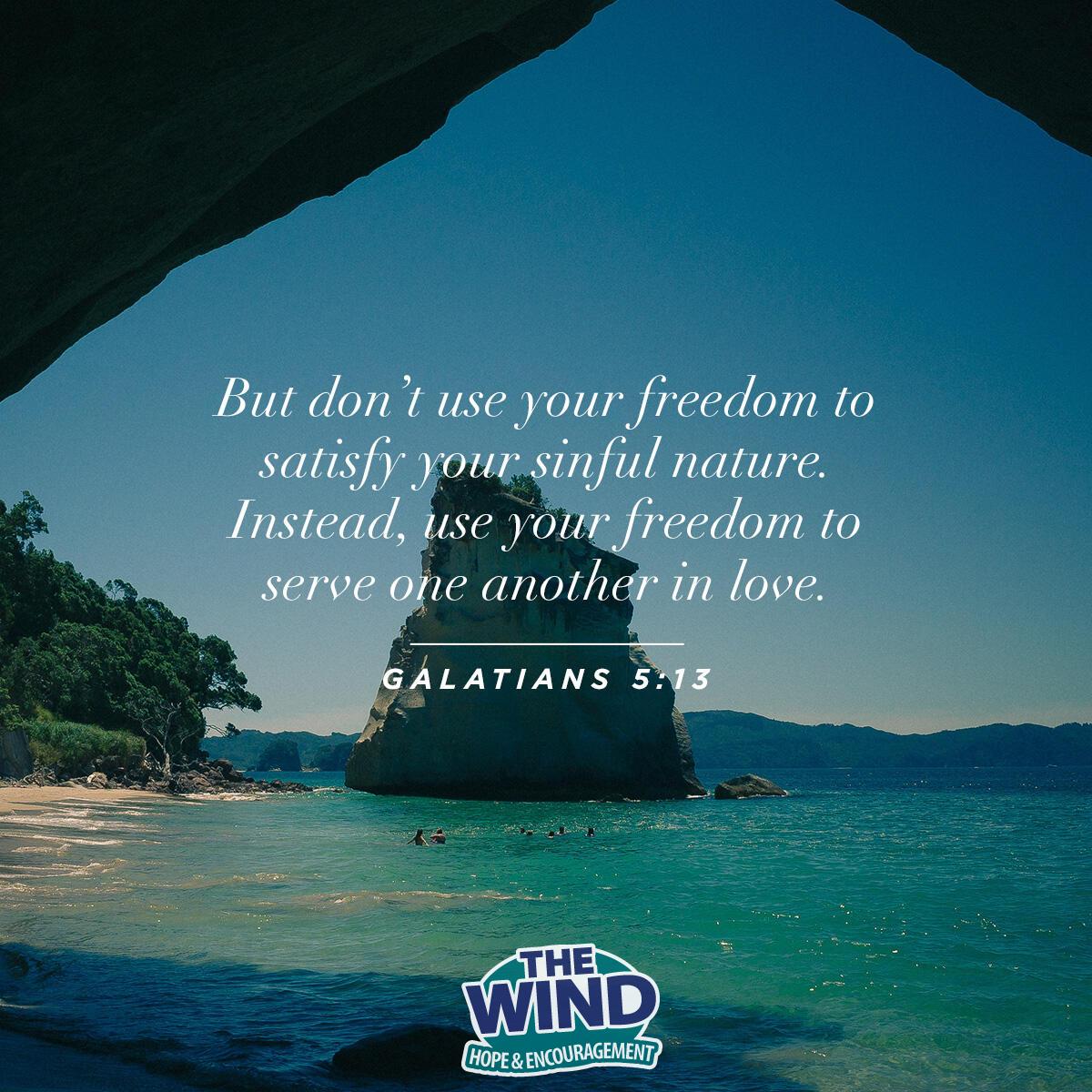 Galatians 5:13