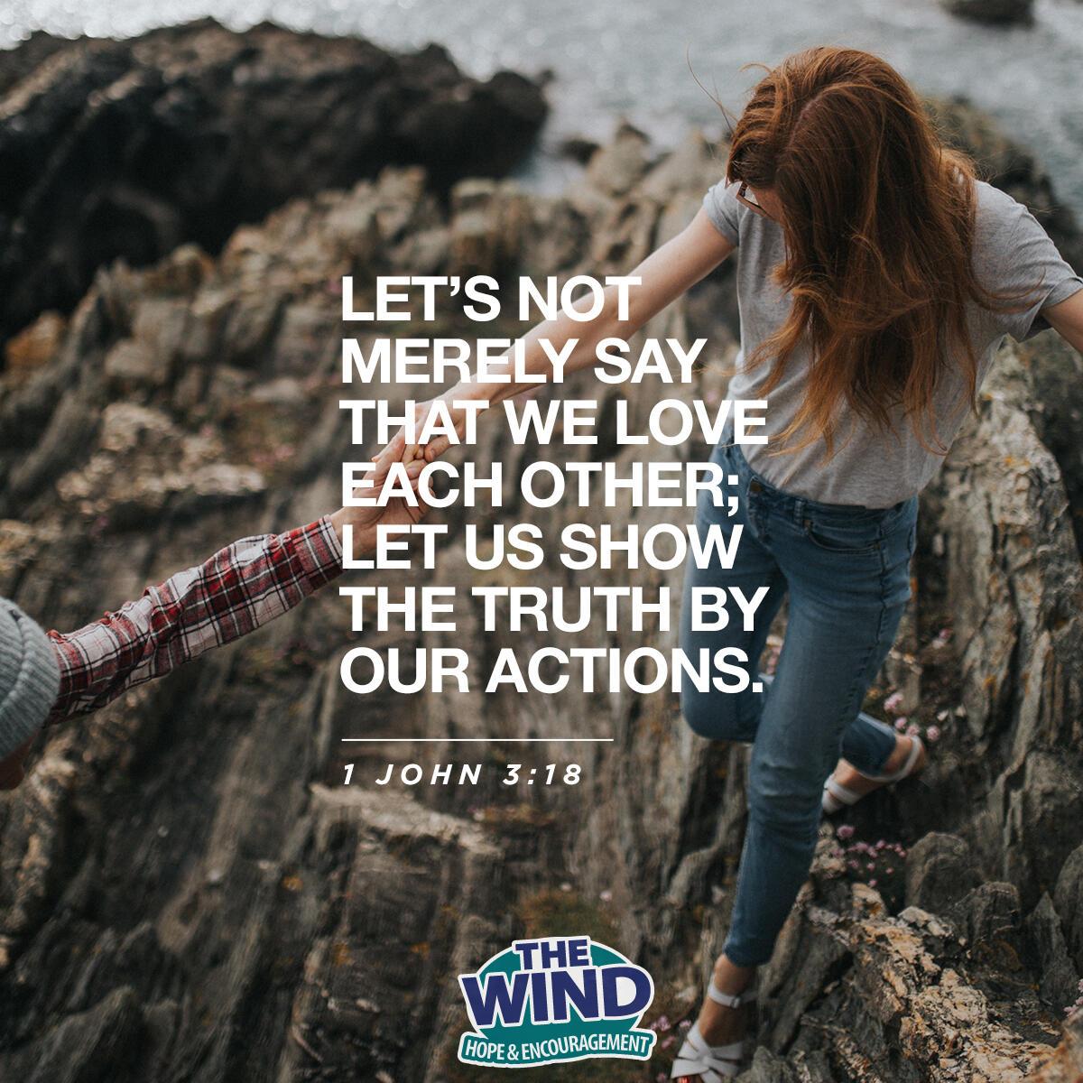 1 John 3:18