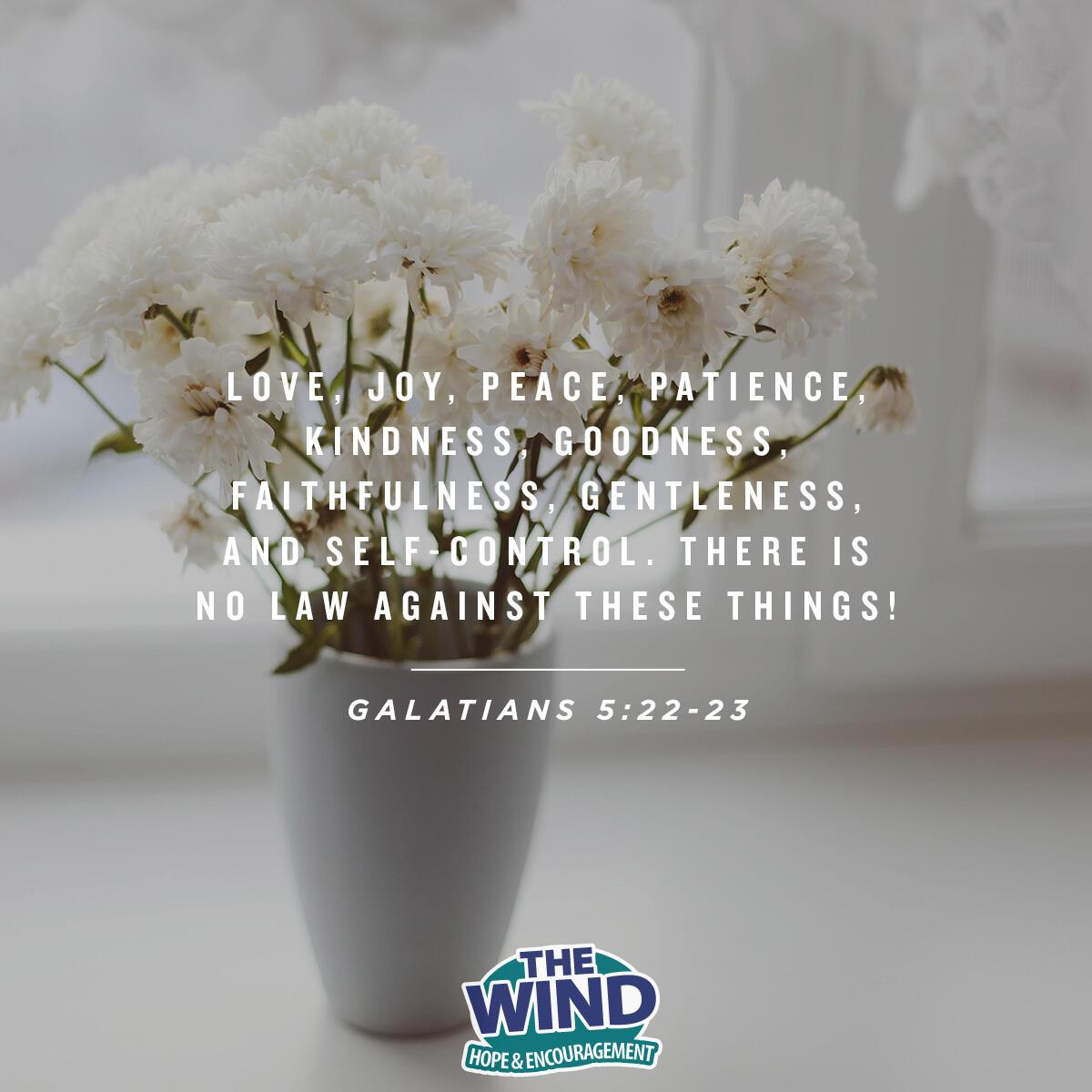 Galatians 5:22-23