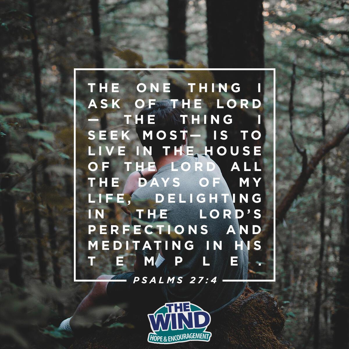 Psalms 27:4