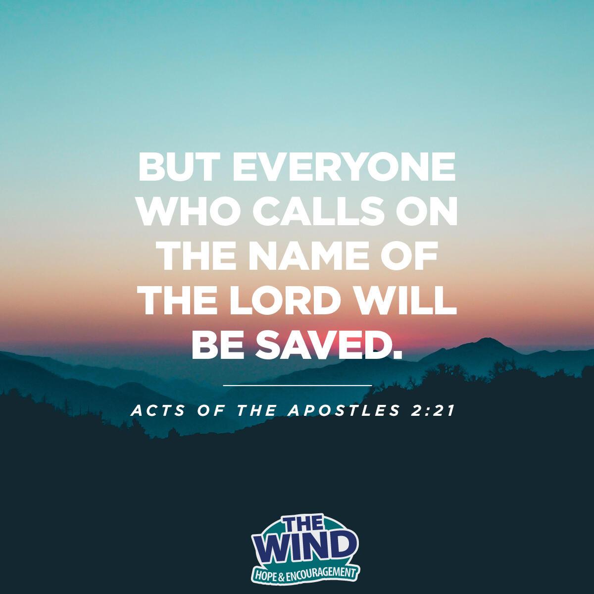 Acts of the Apostles 2:21