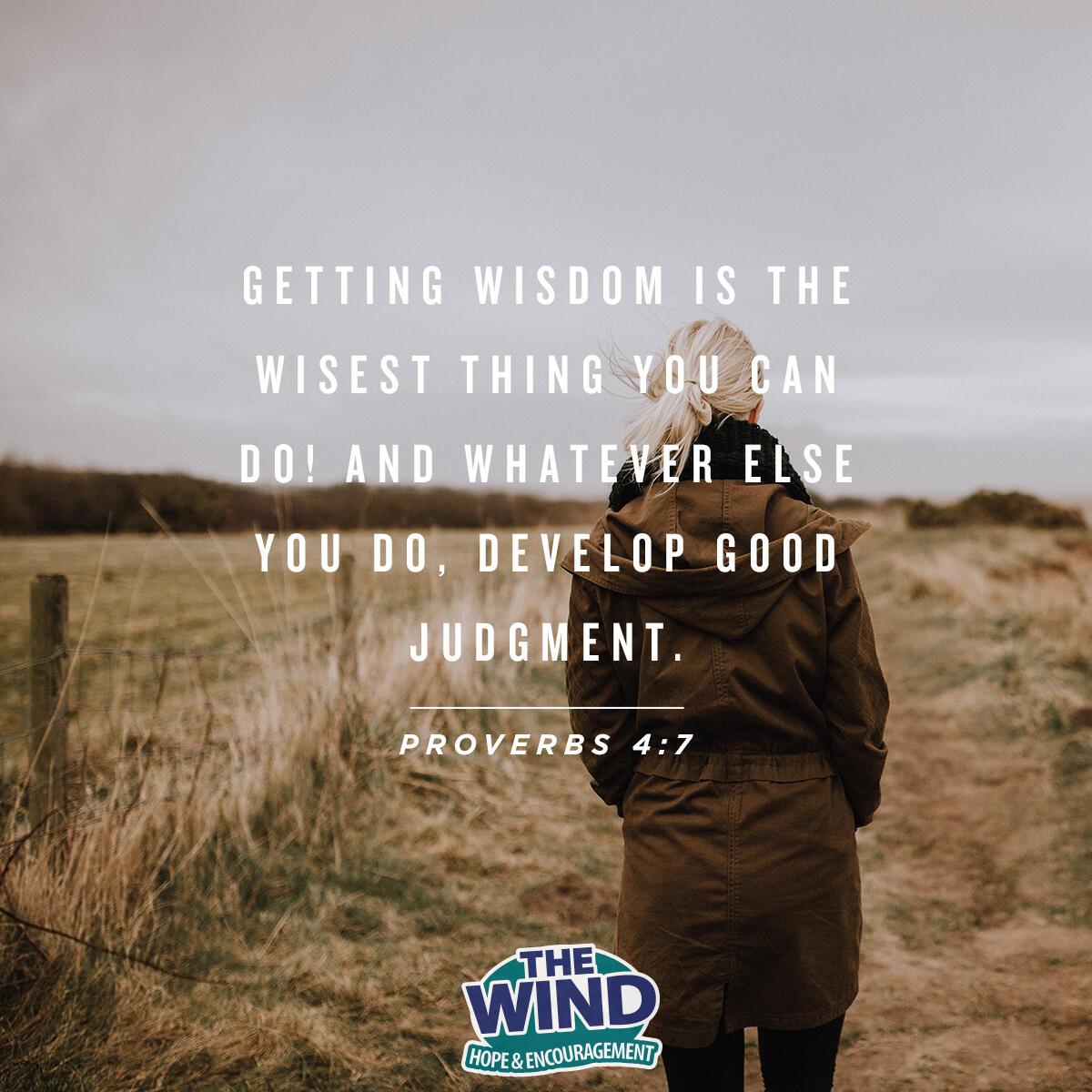 Proverbs 4:7