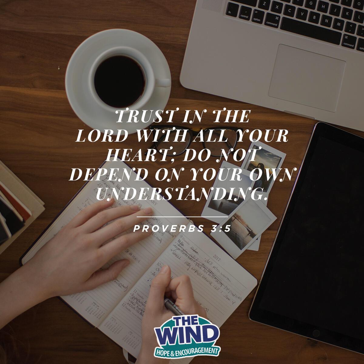 Proverbs 3:5