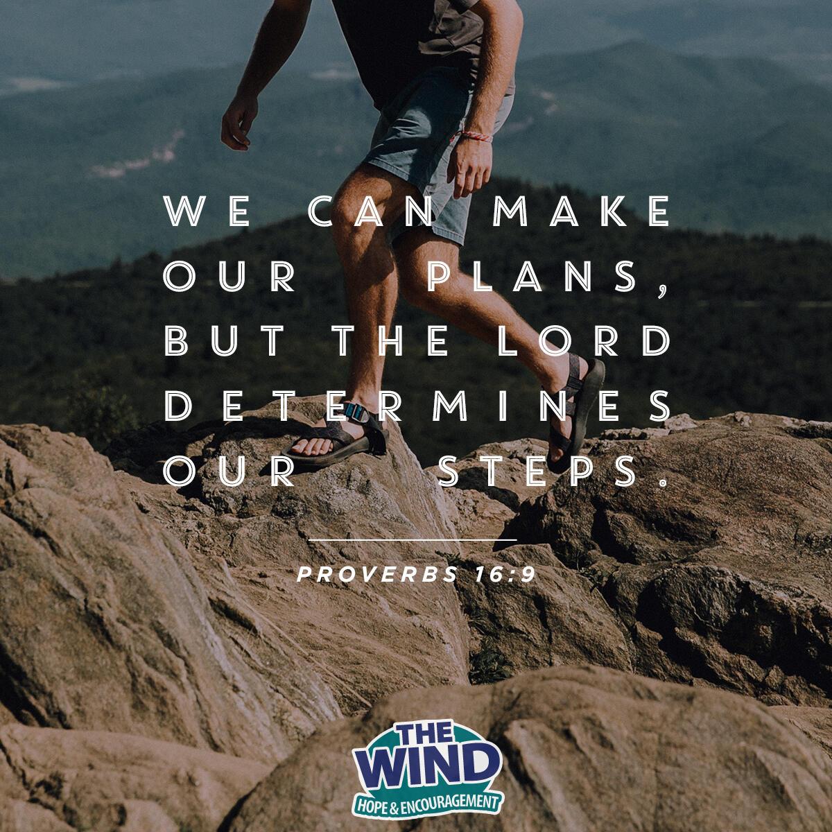 Proverbs 16:9