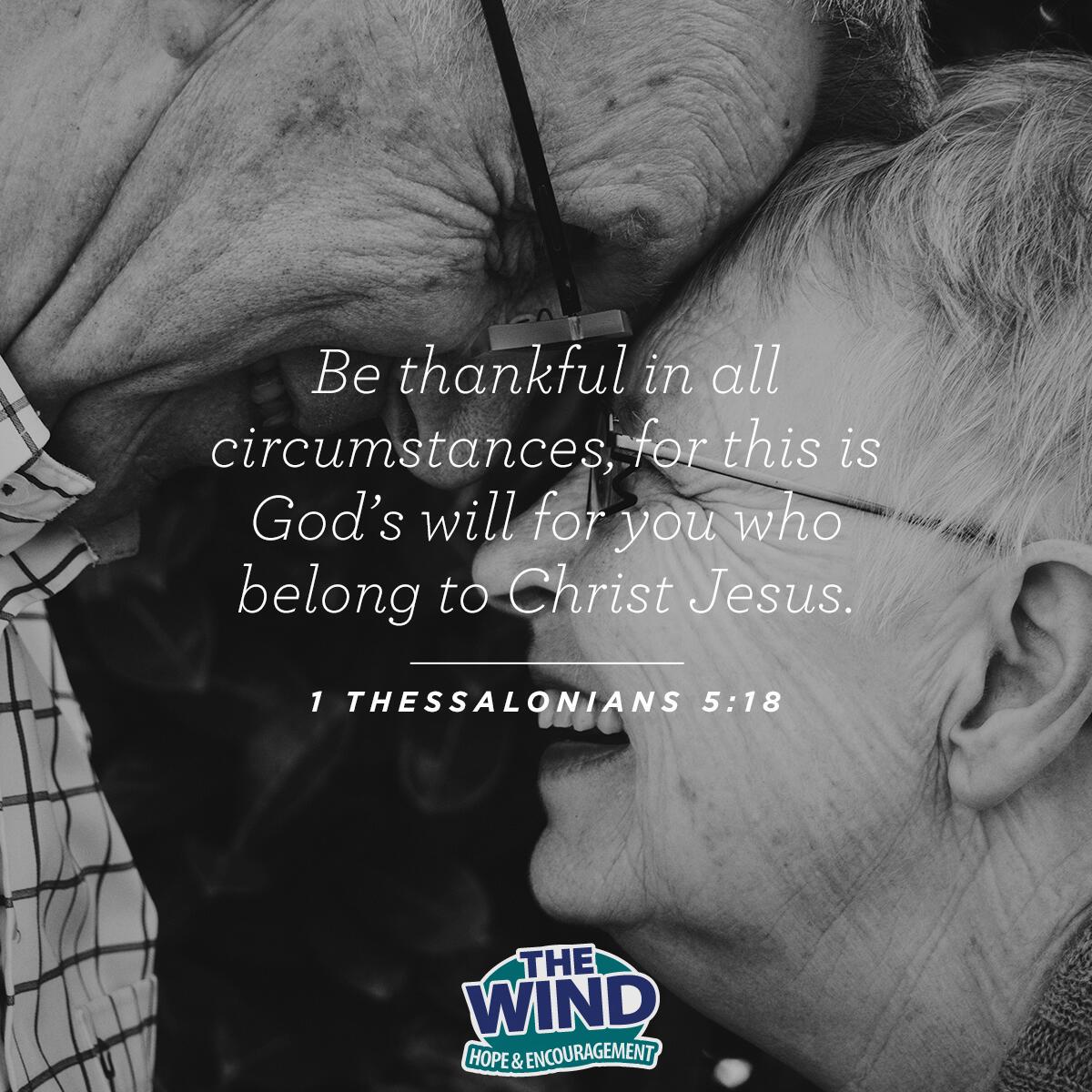1 Thessalonians 5:18