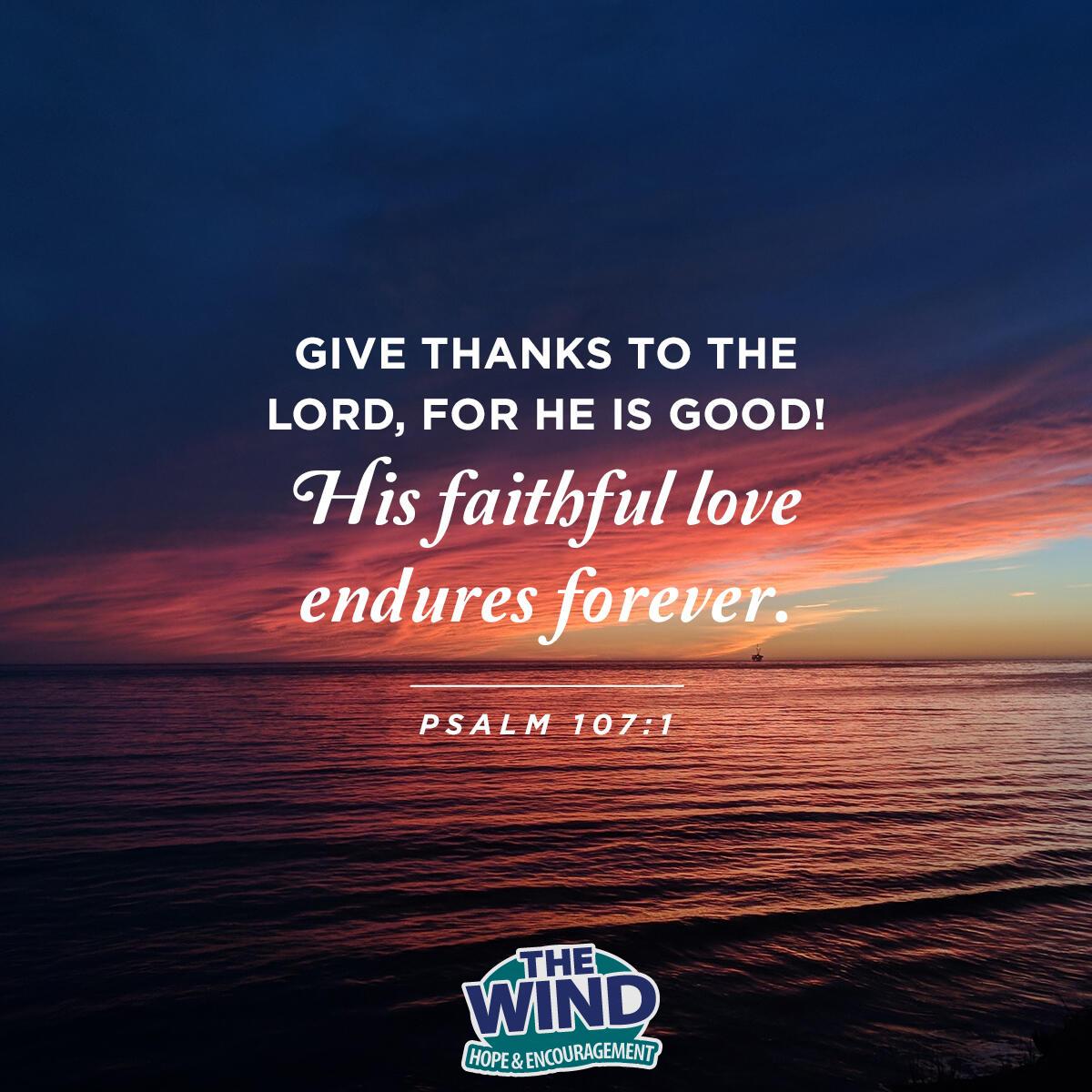 Psalm 107:1