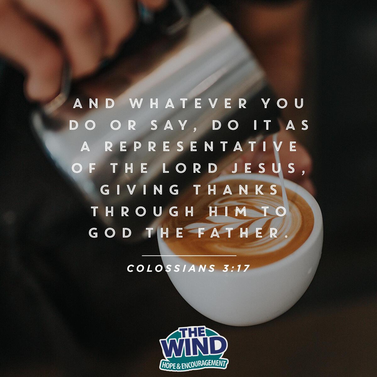 Colossians 3:17