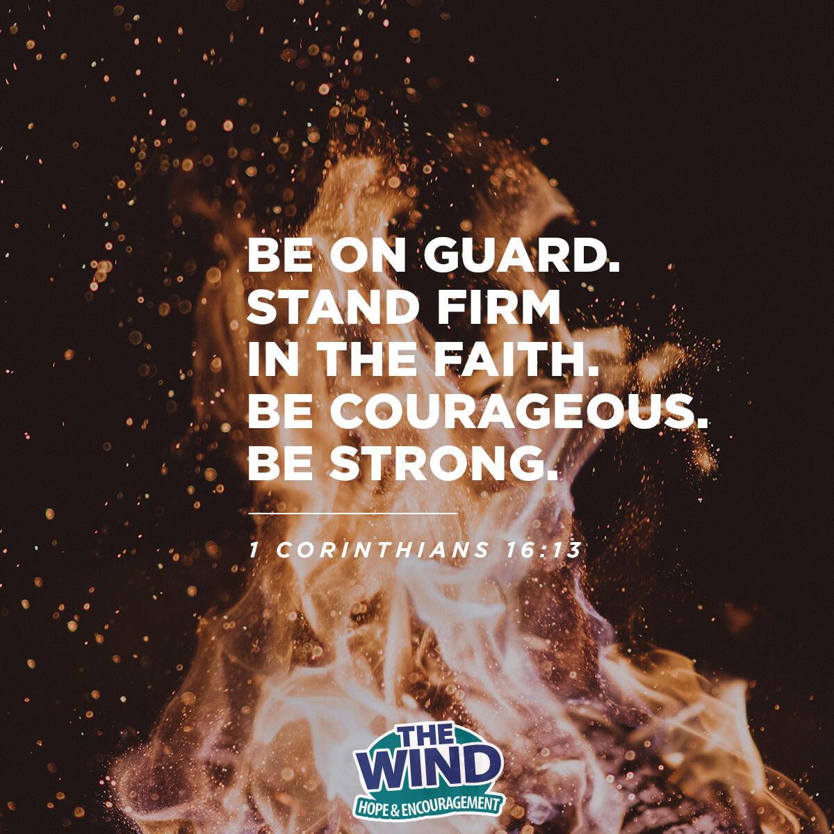 1 Corinthians 16:13