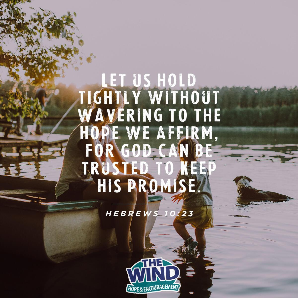 Hebrews 10:23