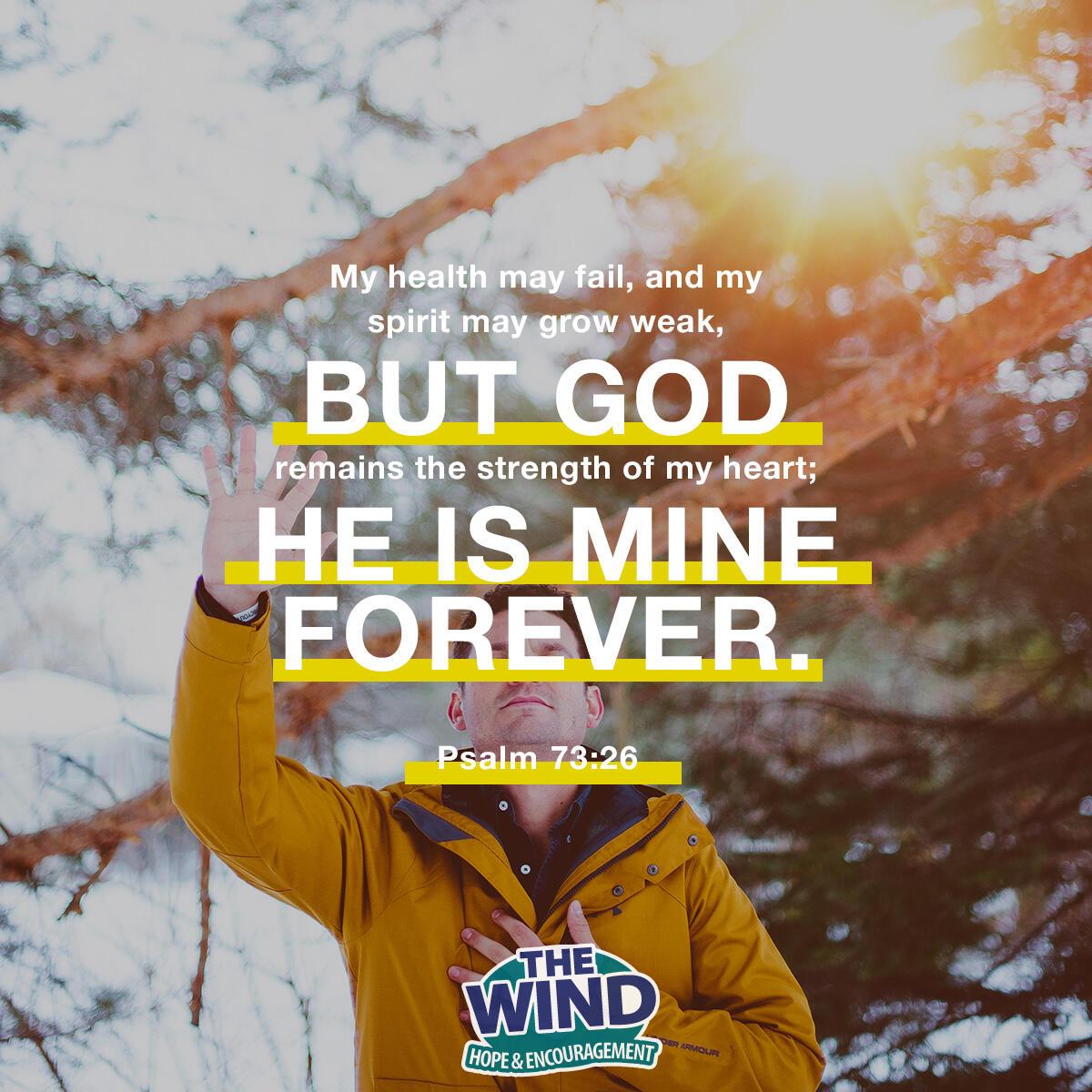 Psalm 73:26 - Verse of the Day